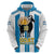 Personalized Argentina 10 Goat Zip Hoodie Greatest Of All Time Sporty Style