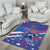 Custom United States Ice Hockey Area Rug USA Go Champions Sporty Style