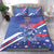 Custom United States Ice Hockey Bedding Set USA Go Champions Sporty Style