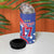 Custom United States Ice Hockey 4 in 1 Can Cooler Tumbler USA Go Champions Sporty Style