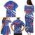 Custom United States Ice Hockey Family Matching Puletasi and Hawaiian Shirt USA Go Champions Sporty Style