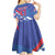 Custom United States Ice Hockey Kid Short Sleeve Dress USA Go Champions Sporty Style