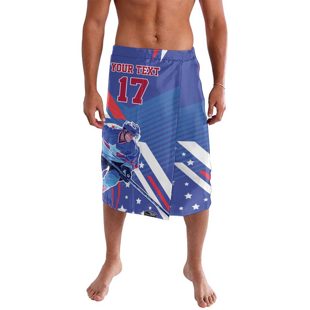 Custom United States Ice Hockey Lavalava USA Go Champions Sporty Style