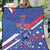 Custom United States Ice Hockey Quilt USA Go Champions Sporty Style