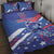 Custom United States Ice Hockey Quilt Bed Set USA Go Champions Sporty Style