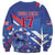 Custom United States Ice Hockey Sweatshirt USA Go Champions Sporty Style