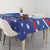 Custom United States Ice Hockey Tablecloth USA Go Champions Sporty Style