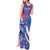 Custom United States Ice Hockey Tank Maxi Dress USA Go Champions Sporty Style