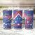 Custom United States Ice Hockey Tumbler Cup USA Go Champions Sporty Style