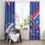 Custom United States Ice Hockey Window Curtain USA Go Champions Sporty Style