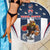 Custom United States Basketball Beach Blanket USA Eagle Mascot Style