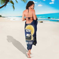 Personalized Finland Drakkar Vikings Sarong Longships with Vegvisir