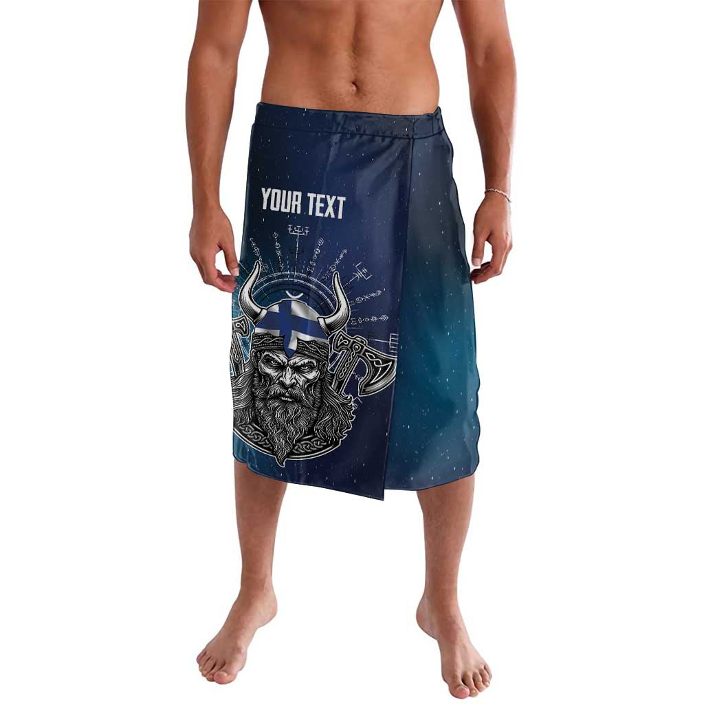 Personalized Finland Drakkar Vikings Lavalava Suomi Viking Warrior