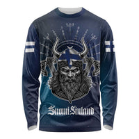 Personalized Finland Drakkar Vikings Long Sleeve Shirt Suomi Viking Warrior