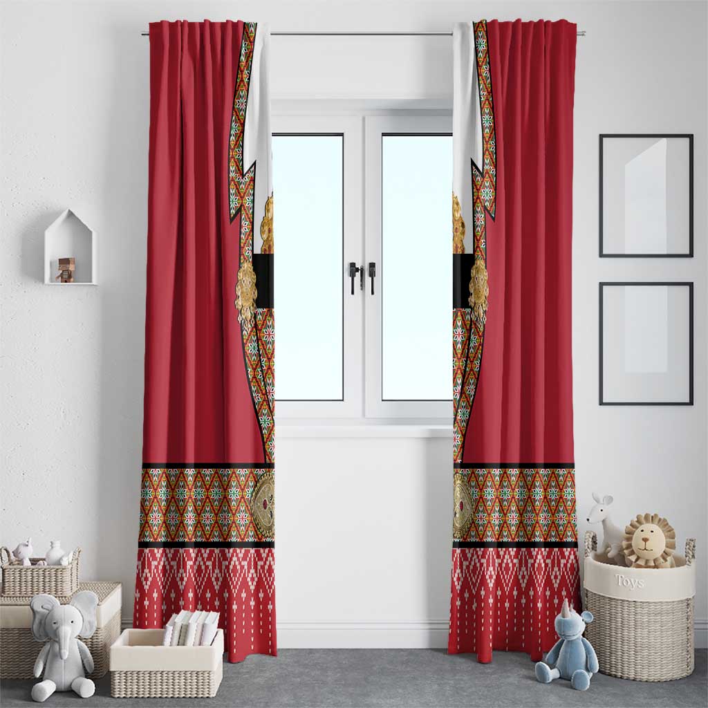 Norway Constitution Day Window Curtain Norwegian bunads