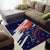 Custom United States American Football Area Rug USA Go Champions Sporty Style