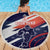 Custom United States American Football Beach Blanket USA Go Champions Sporty Style