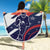 Custom United States American Football Beach Blanket USA Go Champions Sporty Style