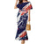 Custom United States American Football Family Matching Mermaid Dress and Hawaiian Shirt USA Go Champions Sporty Style