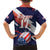 Custom United States American Football Family Matching Puletasi and Hawaiian Shirt USA Go Champions Sporty Style