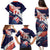 Custom United States American Football Family Matching Puletasi and Hawaiian Shirt USA Go Champions Sporty Style