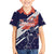 Custom United States American Football Family Matching Puletasi and Hawaiian Shirt USA Go Champions Sporty Style