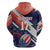 Custom United States American Football Hoodie USA Go Champions Sporty Style