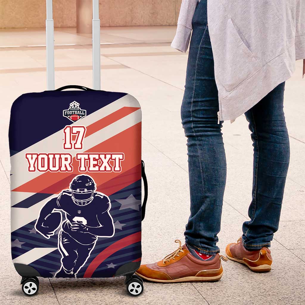 Custom United States American Football Luggage Cover USA Go Champions Sporty Style