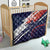 Custom United States American Football Quilt USA Go Champions Sporty Style