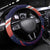 United States American Football Steering Wheel Cover USA Go Champions Sporty Style