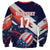 Custom United States American Football Sweatshirt USA Go Champions Sporty Style