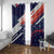 Custom United States American Football Window Curtain USA Go Champions Sporty Style