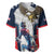 Custom United States Cricket Baseball Jersey USA Go Champions and Eagle Mascot Style