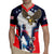 Custom United States Cricket Rugby Jersey USA Go Champions and Eagle Mascot Style