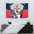 Custom United States Cricket Tapestry USA Go Champions and Eagle Mascot Style