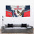 Custom United States Cricket Tapestry USA Go Champions and Eagle Mascot Style