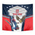 Custom United States Cricket Tapestry USA Go Champions and Eagle Mascot Style