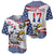 Custom United States Soccer Baseball Jersey USA Eagle Mascot Style