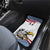 Custom United States Soccer Car Mats USA Eagle Mascot Style