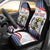 Custom United States Soccer Car Seat Cover USA Eagle Mascot Style