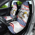 Custom United States Soccer Car Seat Cover USA Eagle Mascot Style