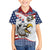 Custom United States Soccer Family Matching Long Sleeve Bodycon Dress and Hawaiian Shirt USA Eagle Mascot Style