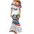 Custom United States Soccer Family Matching Mermaid Dress and Hawaiian Shirt USA Eagle Mascot Style