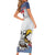 Custom United States Soccer Family Matching Short Sleeve Bodycon Dress and Hawaiian Shirt USA Eagle Mascot Style