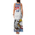 Custom United States Soccer Family Matching Tank Maxi Dress and Hawaiian Shirt USA Eagle Mascot Style