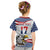 Custom United States Soccer Kid T Shirt USA Eagle Mascot Style