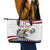 Custom United States Soccer Leather Tote Bag USA Eagle Mascot Style