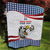 Custom United States Soccer Quilt USA Eagle Mascot Style