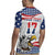 Custom United States Soccer Rugby Jersey USA Eagle Mascot Style