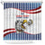 Custom United States Soccer Shower Curtain USA Eagle Mascot Style